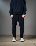 Navy Intersect Trouser - Wide Leg // UNISEX
