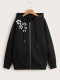FLORAL ZIPPER