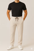 BEIGE SWEATPANTS