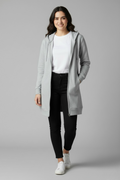 LONG LENGTH ZIPPER GREY