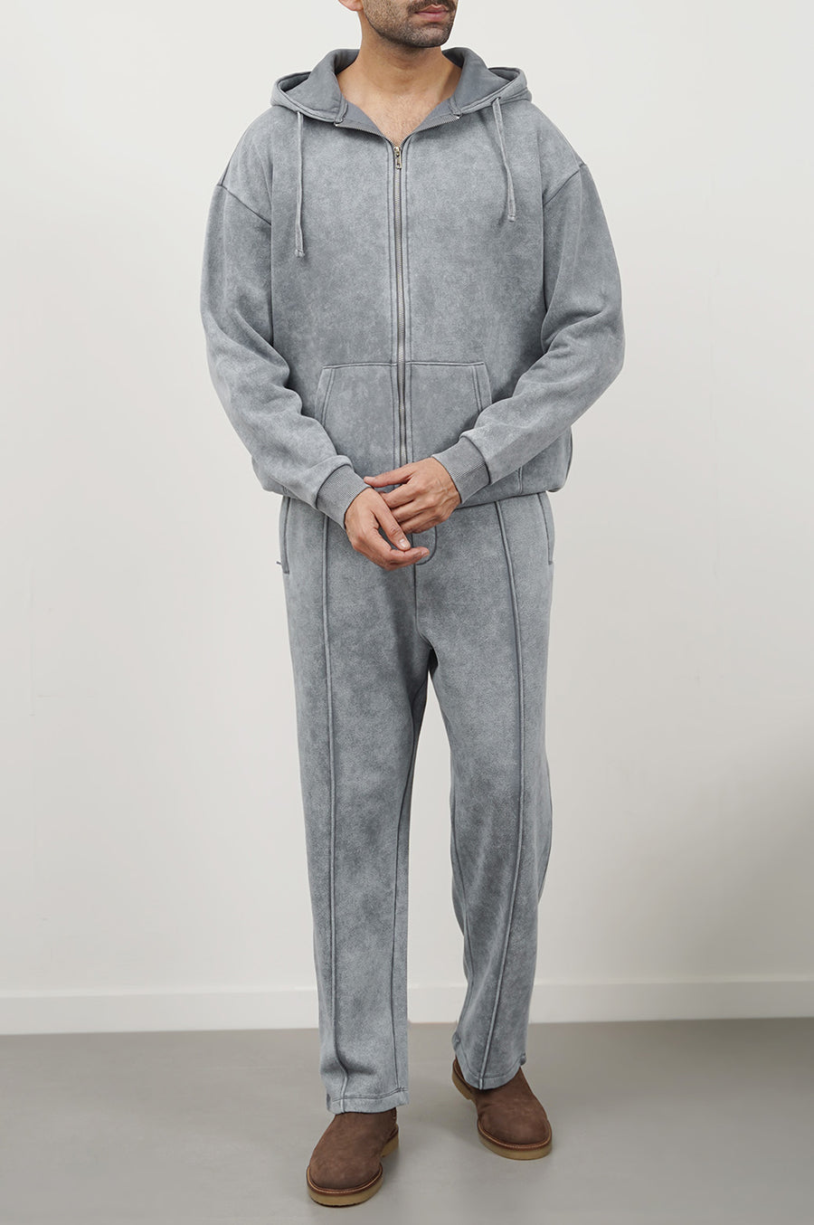 SOFT COTTON FLEECE HOODIE