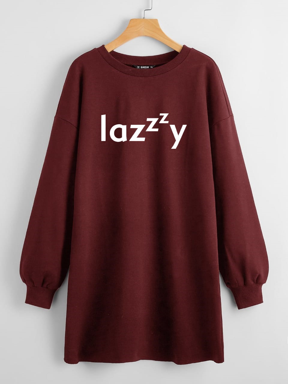 LONG LENGTH SWEATSHIRT LAZZZY