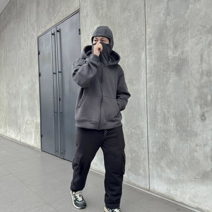 Balaclava Ninja Hoodie Zipper Women