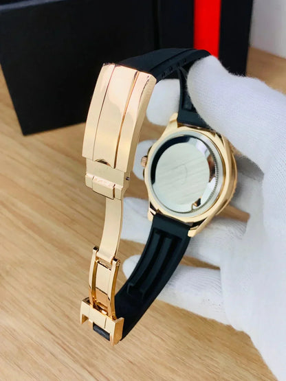 Rolex Yacht Master Date Just | Rose Gold Black